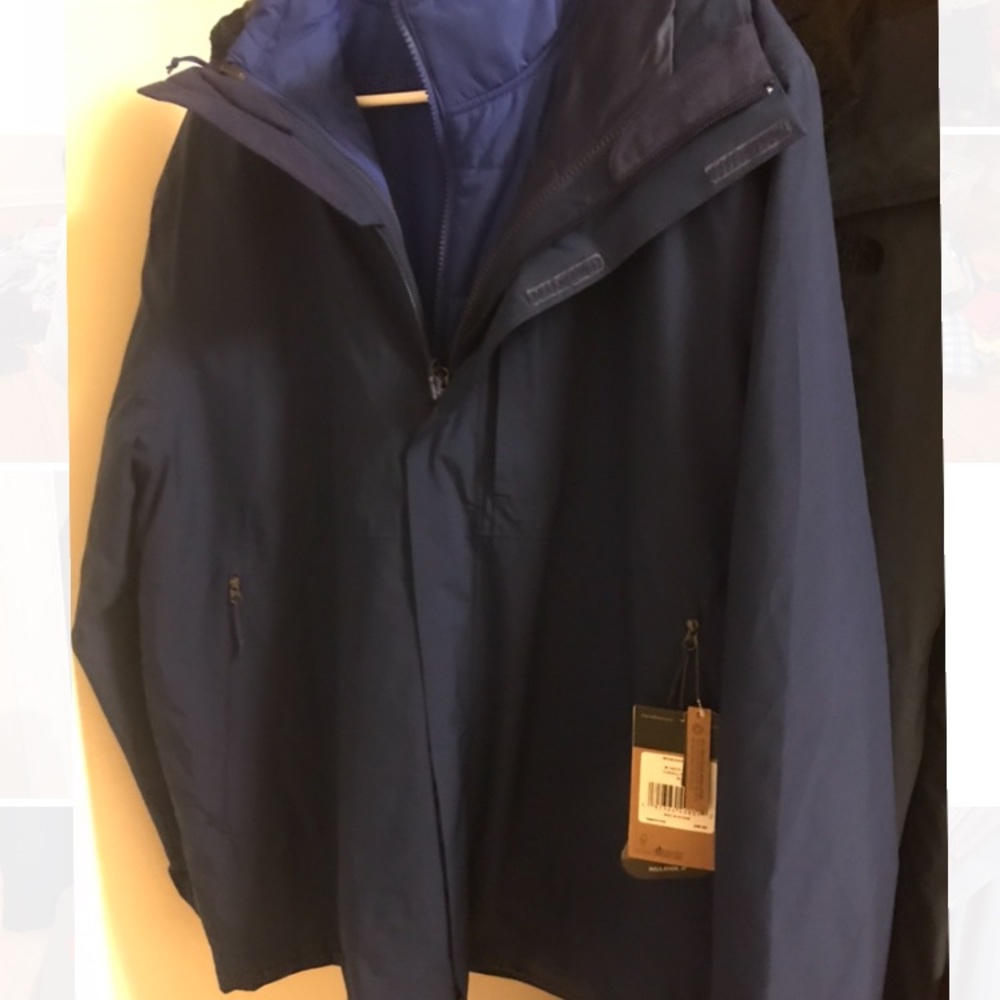 The north face 2 in 1 outerwear xl men